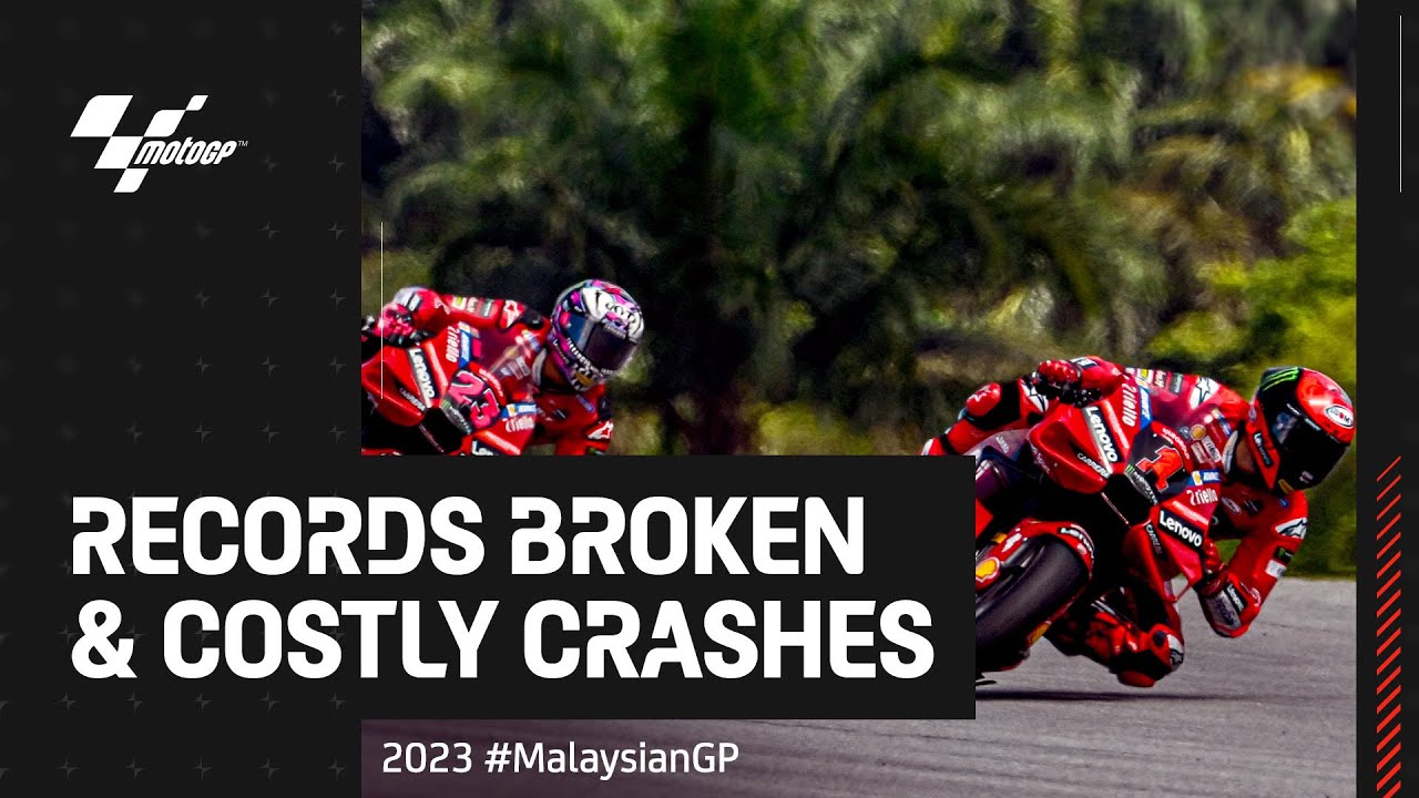 The highly dramatic MotoGP™ battle for pole at Sepang! | 2023 #MalaysianGP
