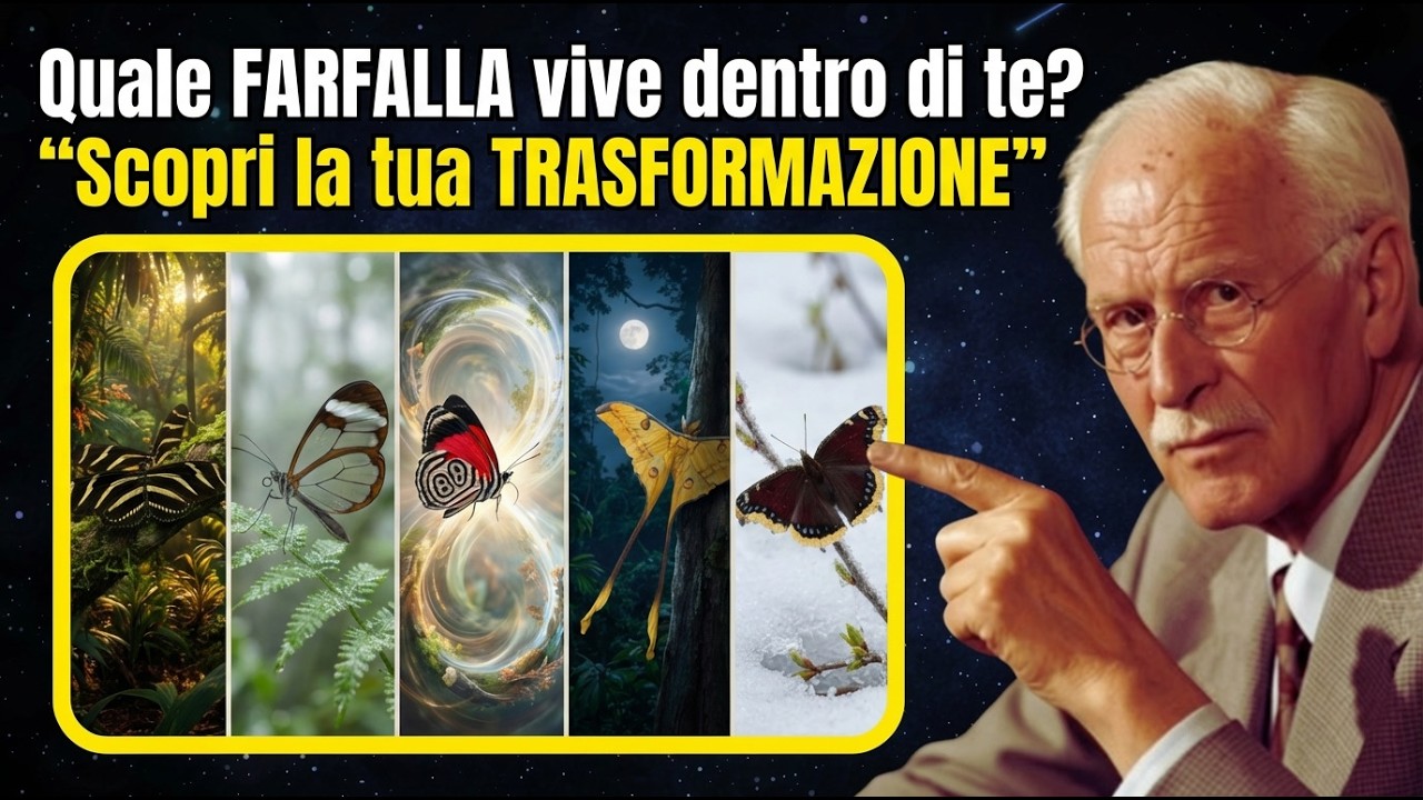 Quale FARFALLA vive dentro di te? Scopri la tua TRASFORMAZIONE - Carl Jung
