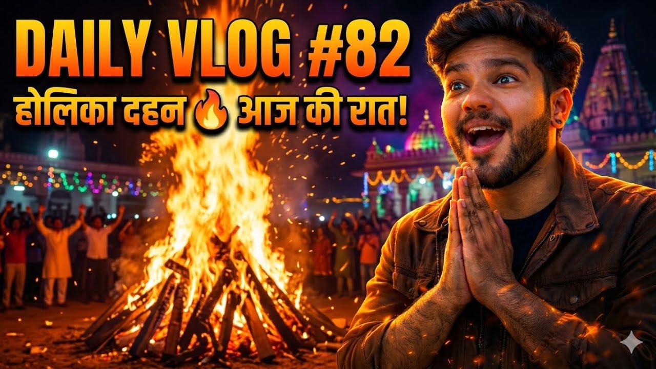 Magical Night in [Jaipur / Rajasthan]! 🔥 Holika Dahan 2026