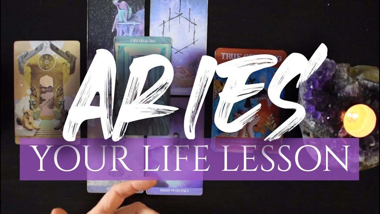 ARIES TAROT READING | YOUR LIFE LESSON! LEARNING THIS CHANGES EVERYTHING!