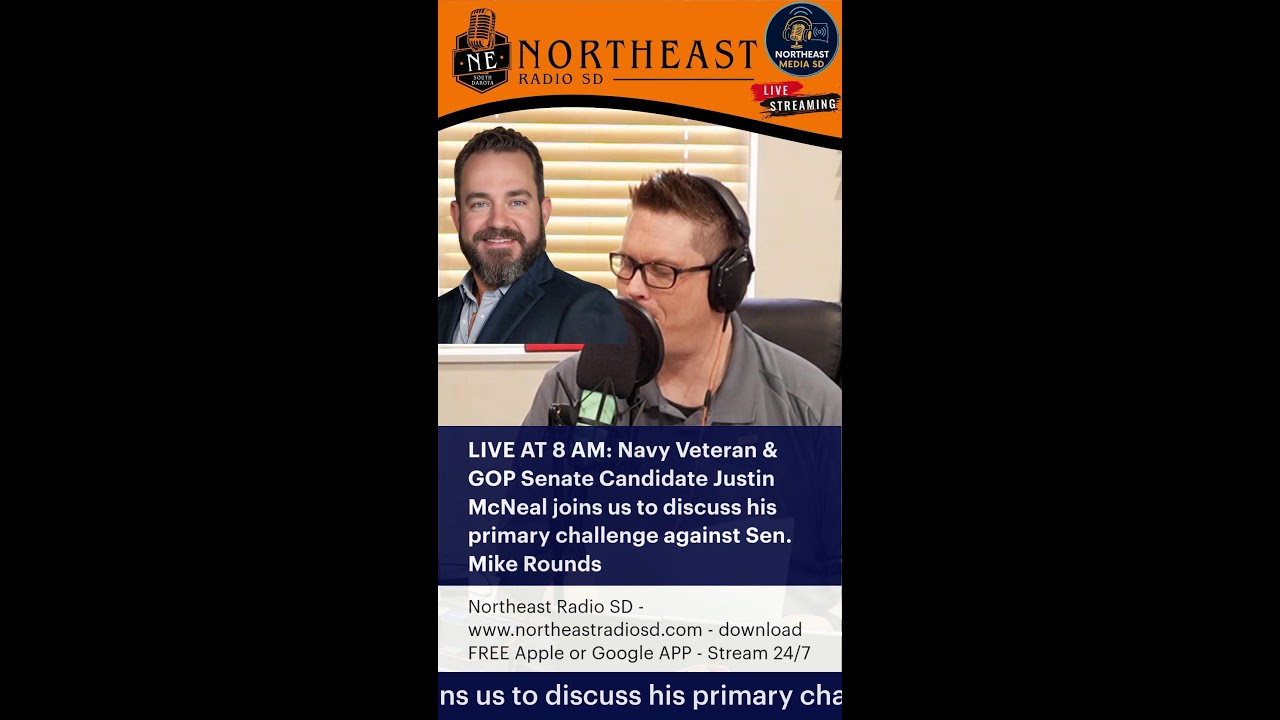 Navy Veteran and Entrepreneur Justin McNeal Launches Primary Challenge Against Senator Mike Rounds