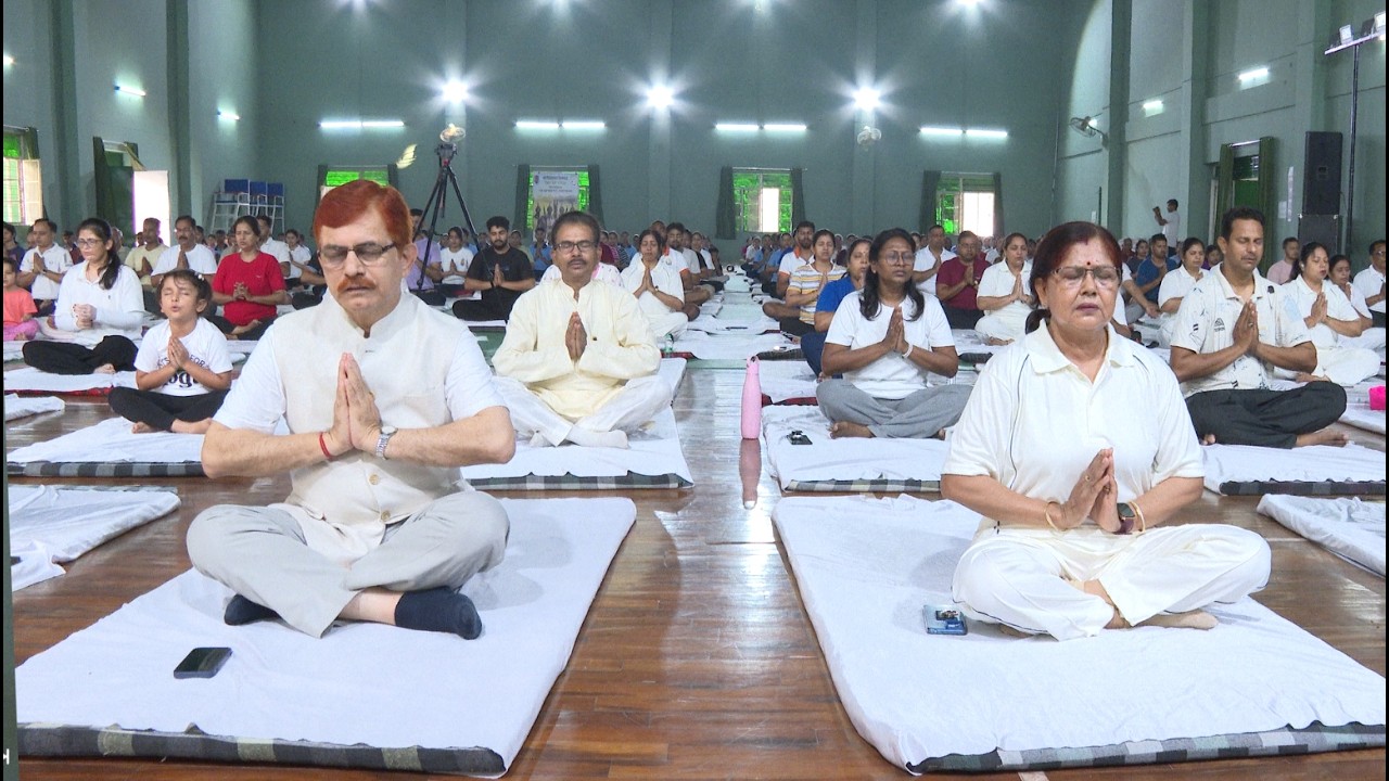 12th International Yoga Day at GBPUAT, Pantnagar