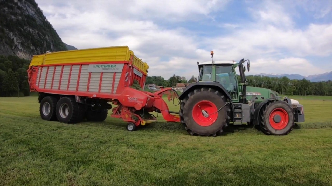 Silo silieren / Fendt / Pöttinger
