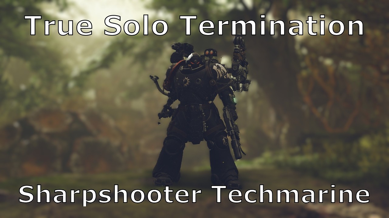 Space Marine 2: Sharpshooter Techmarine Build - True Solo Absolute Termination