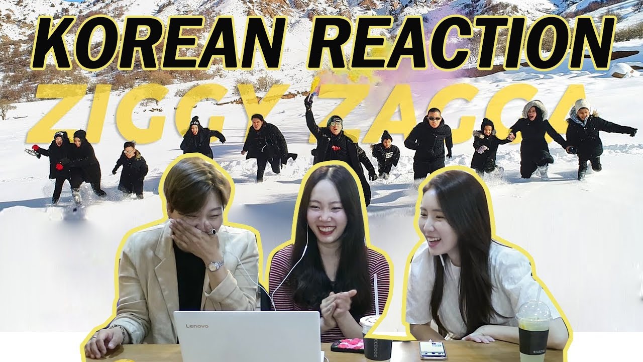 [REAKSI] CEWEK KOREA  ZIGGY ZAGGA-GEN HALILINTAR/KOREAN REACTION MUSIC VIDEO