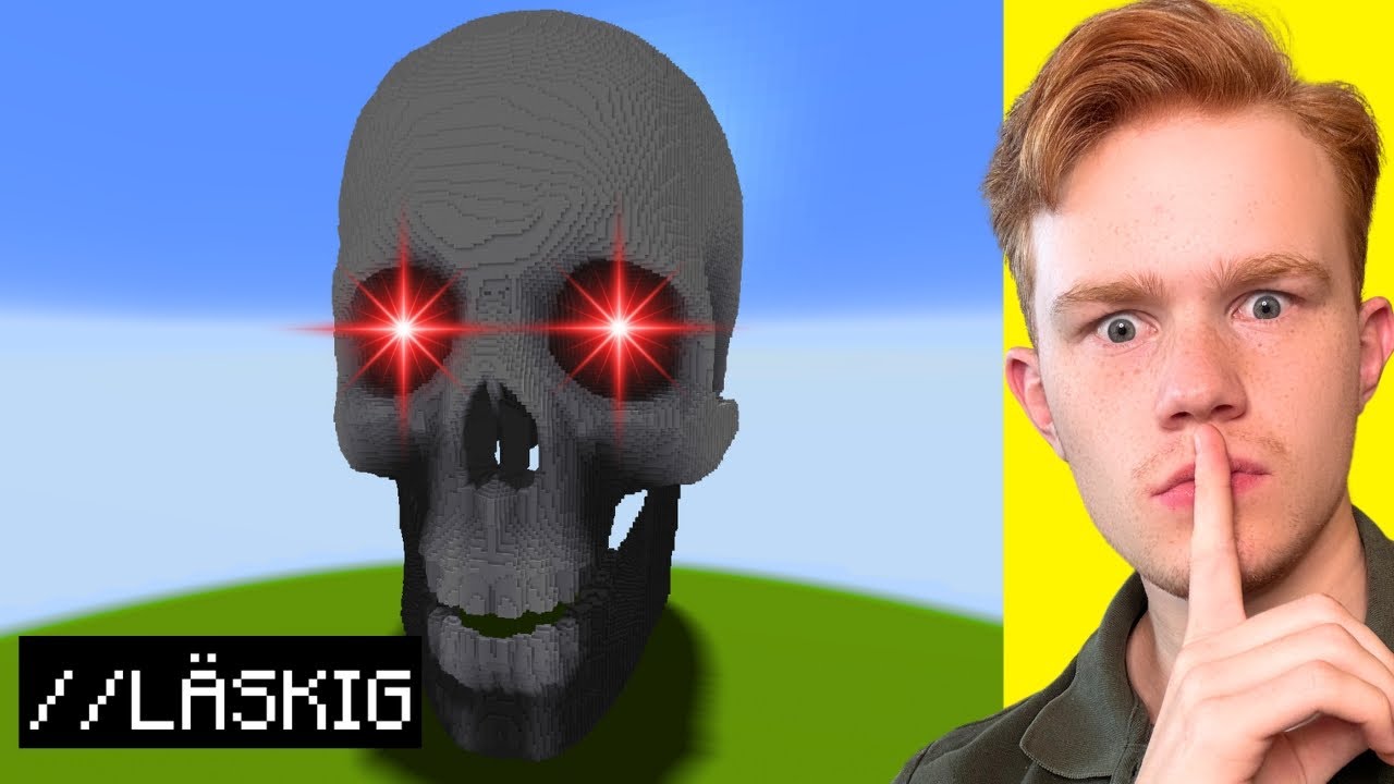 Fuskar Med //LÄSKIG i Minecraft Build Battle..