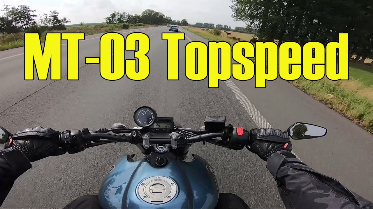 Yamaha MT-03 660 | TOP SPEED