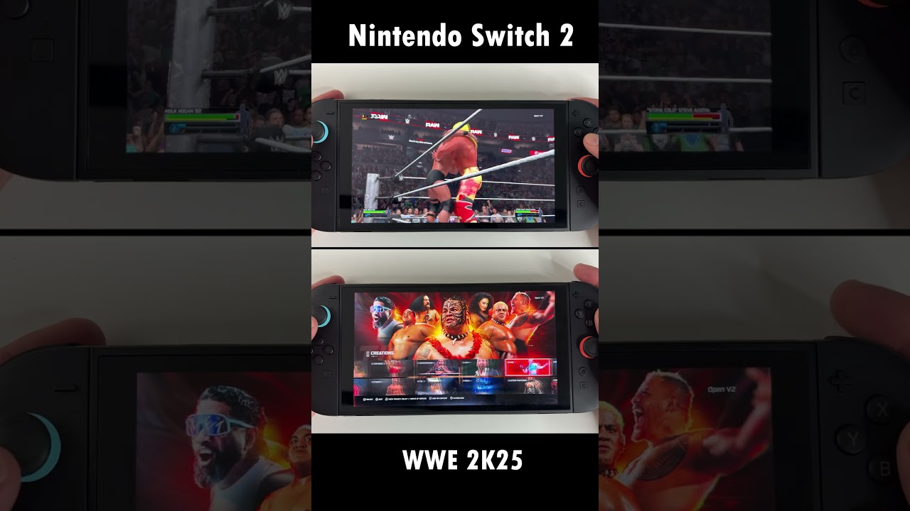 Should you buy WWE 2K25 on Nintendo Switch 2? #NintendoSwitch2 #Switch2 #wwe2k25