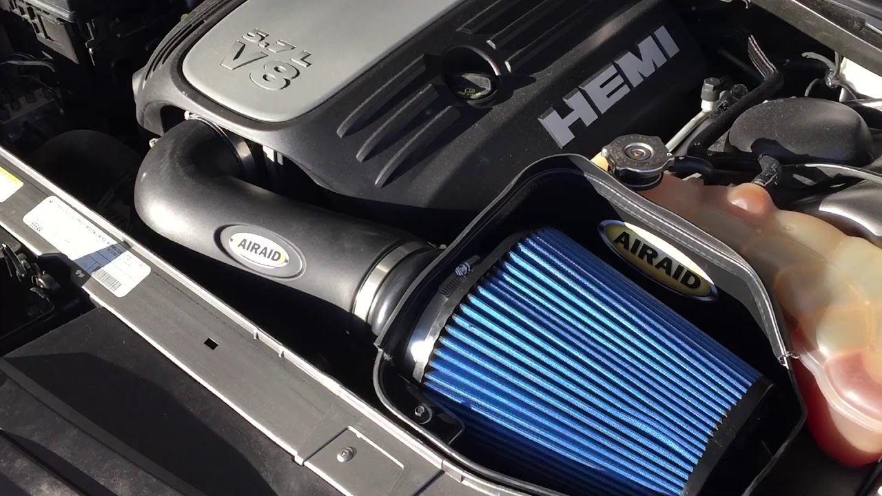 2012 Dodge Challenger R/T Airaid cold air intake