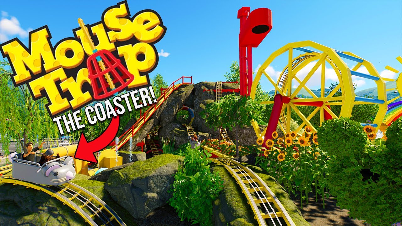 Mouse Trap The Roller Coaster!: 5 Fun Games Coaster Bundle!