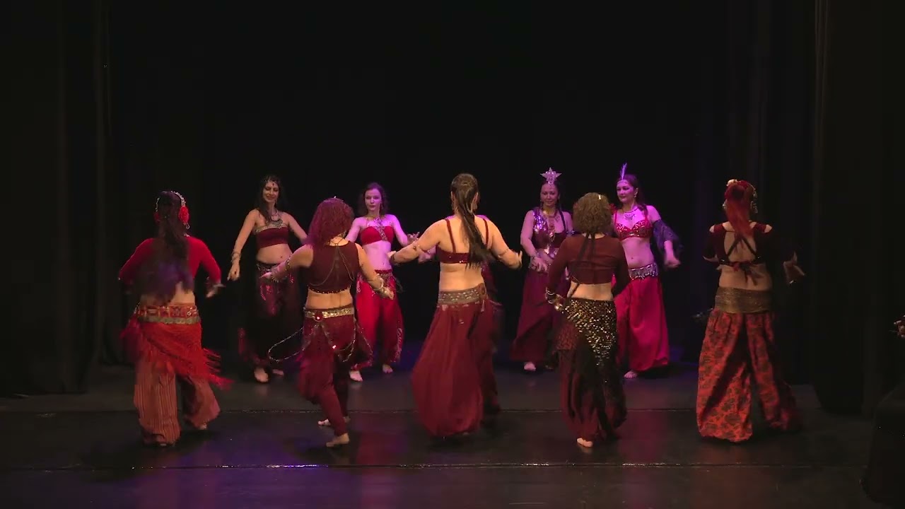 Sirin Tribe - Tribal Fusion - Отчетный концерт Центра трайбл культуры 2025 - Группа Галины Горловой