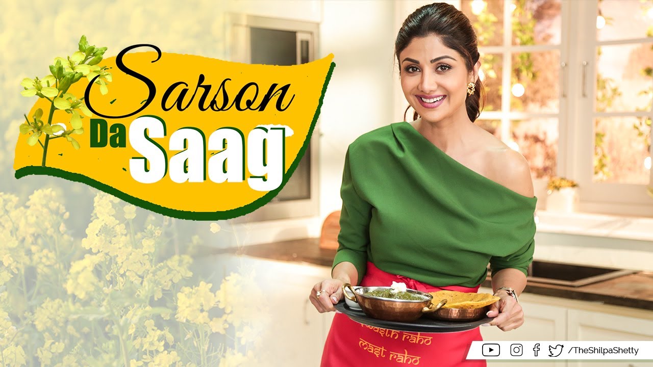 Sarson Da Saag | Shilpa Shetty Kundra | Healthy Recipes | The Art Of Loving Food