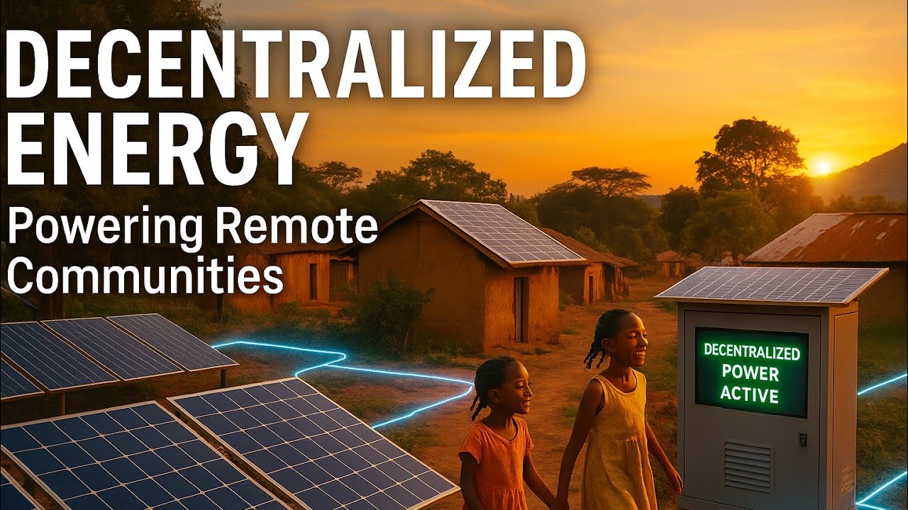 Decentralized Energy: Power Communities Sustainably!