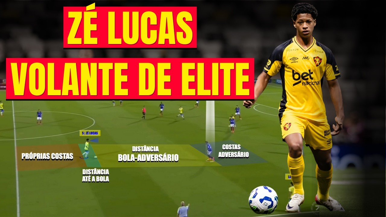 COMO ZÉ LUCAS DOMINA O MEIO-CAMPO NO SPORT