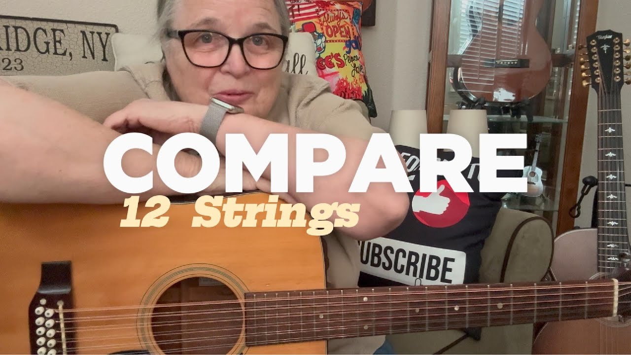 Can You  Hear Difference? 12 String Guitar Shoot-out  ** Mackenzie & Marr, Takamine, Taylor