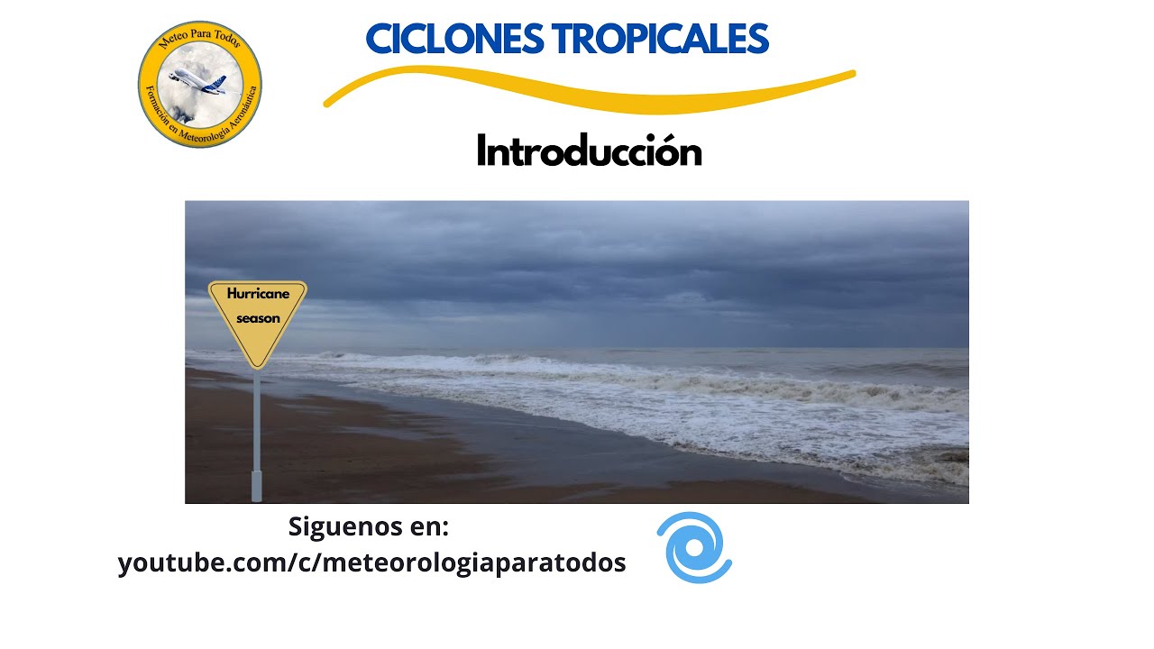 CICLONES TROPICALES: INTRODUCCI&Oacute;N