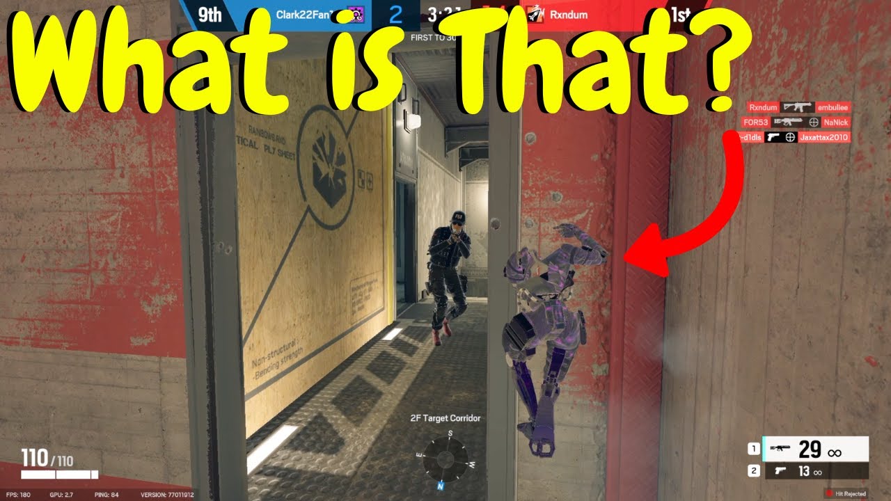 Out of Body Glitch in Rainbow Six Siege