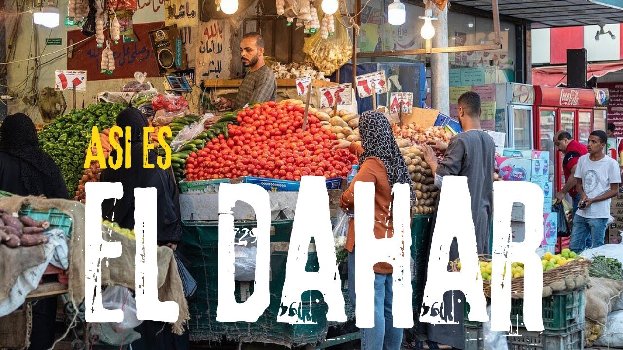 ¡Descubrimos Dahar! El barrio más humilde de Hurghada 🇪🇬😮