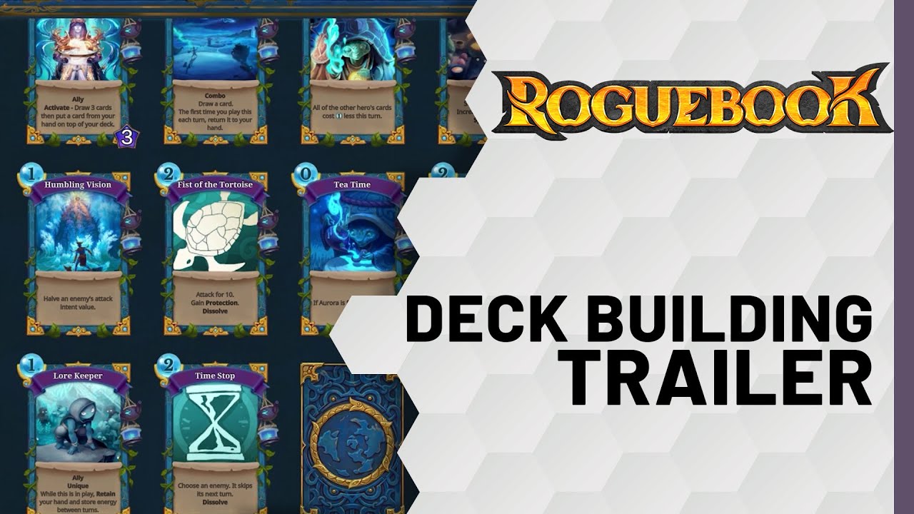 Roguebook - Deck Building Gameplay Trailer
