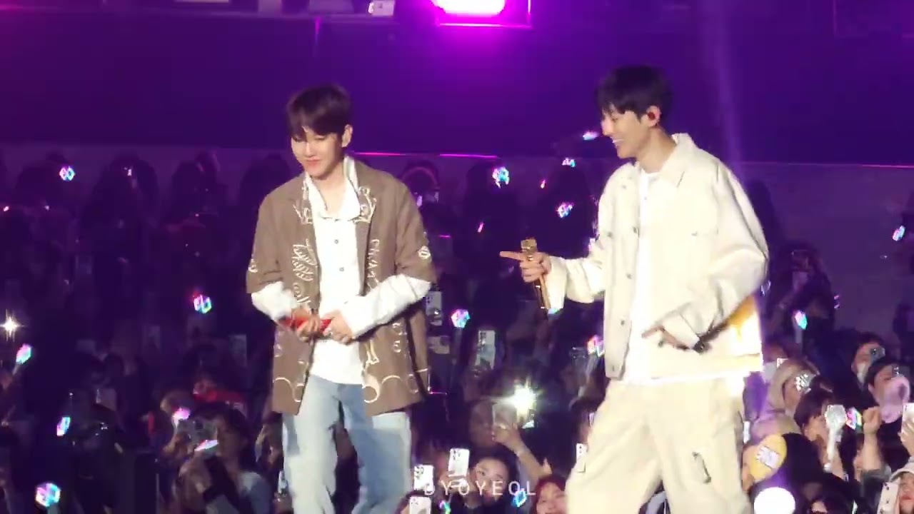 230409 'EXO’ CLOCK _ Lucky 찬열 & 백현 Focus