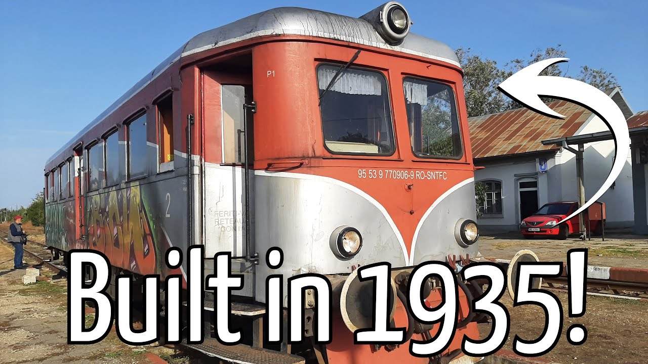 Almost 100 YEARS OLD and STILL RUNNING: Romania's Malaxa Train