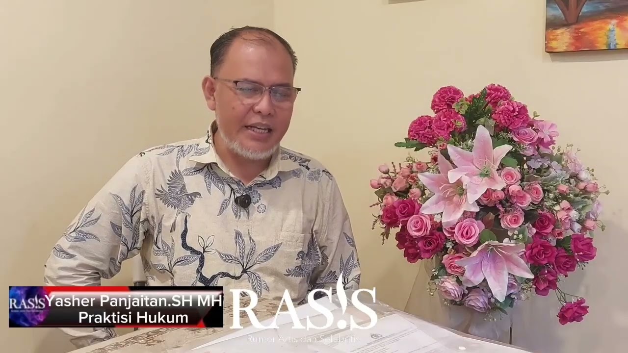 AMMAR ZONI MINTA CCTV BARANG BUKTI DI TUNJUKAN DI PERSIDANGAN INI KATA YASHER PANJAITAN.SH MH