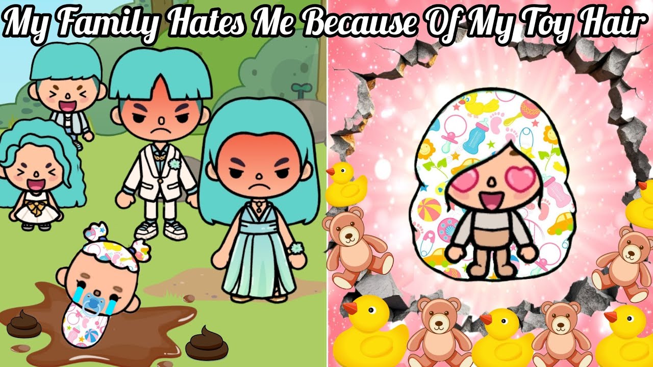 My Family Hates Me Because Of My Toy Hair 😢💔 | Toca Boca Story | 