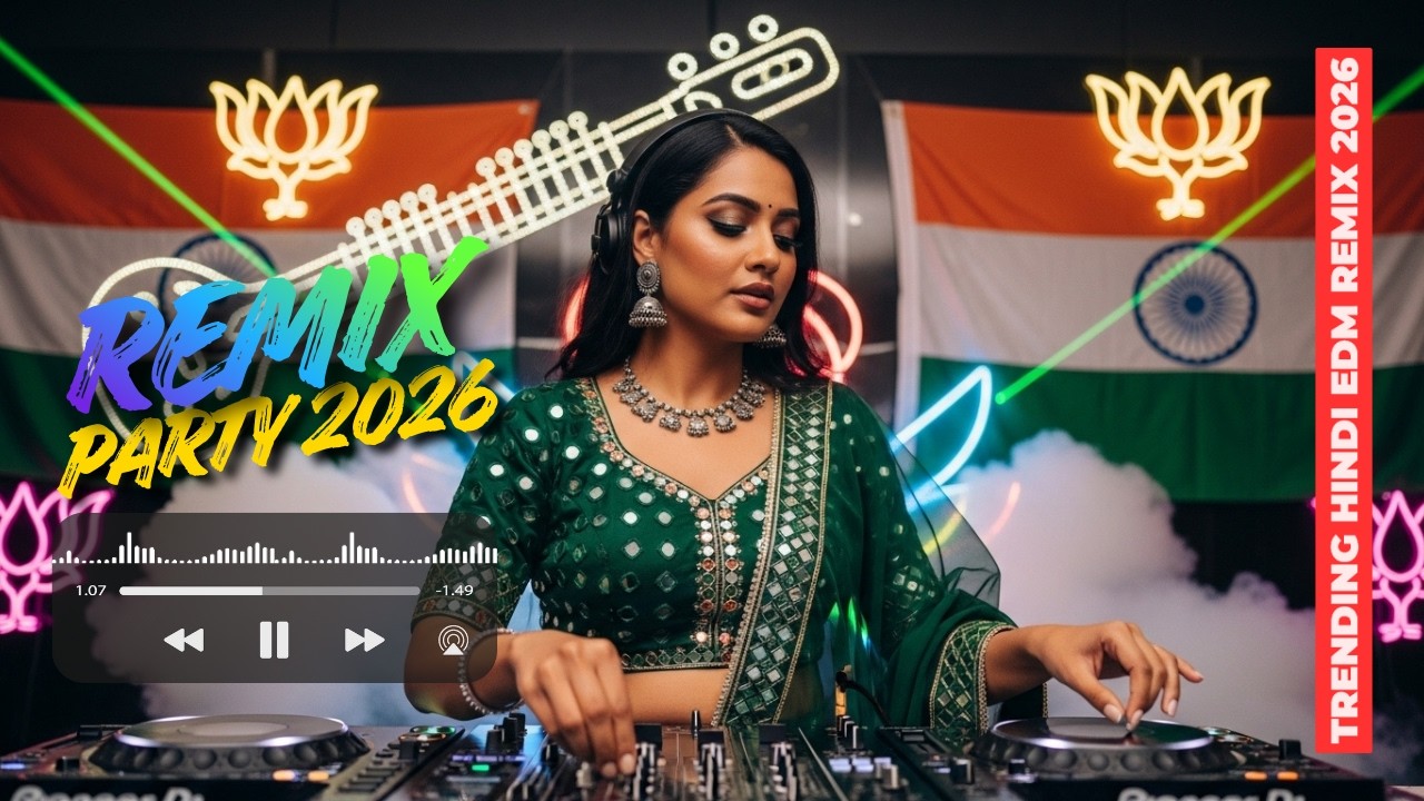 Indian EDM Festival Party 🔥 Bollywood DJ Crowd Control Experience