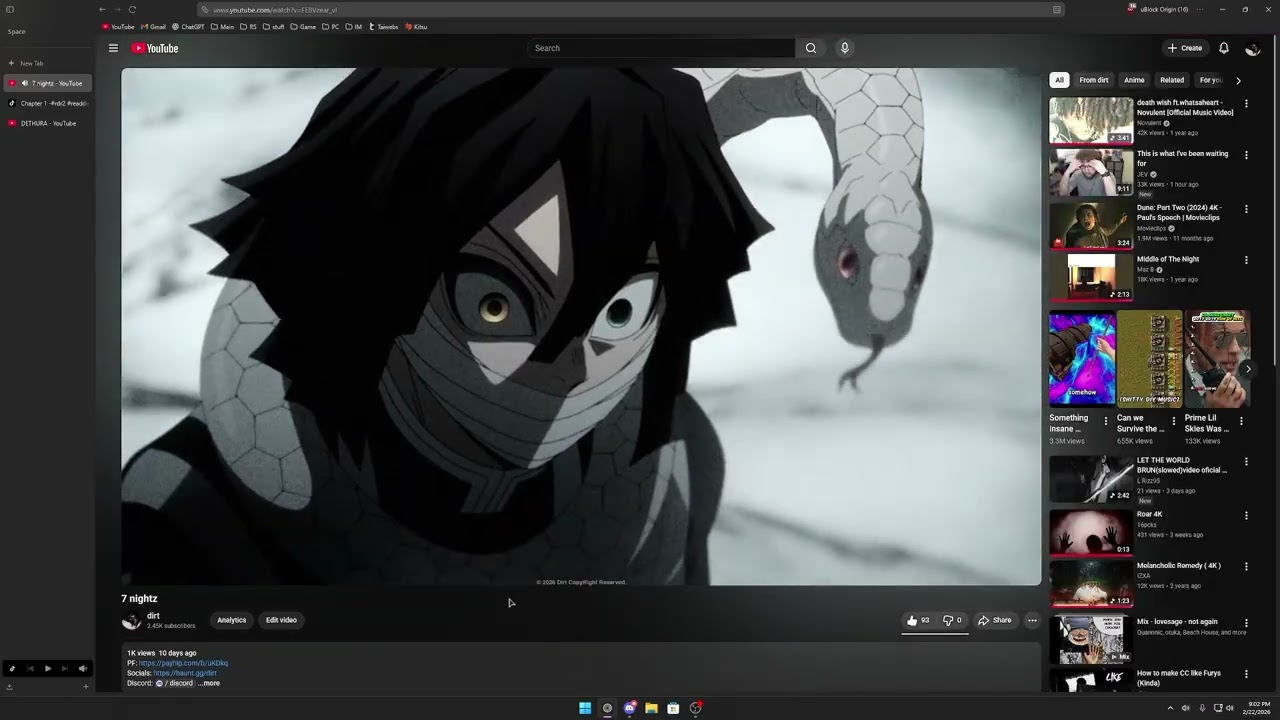 Reacting to your edits (again)