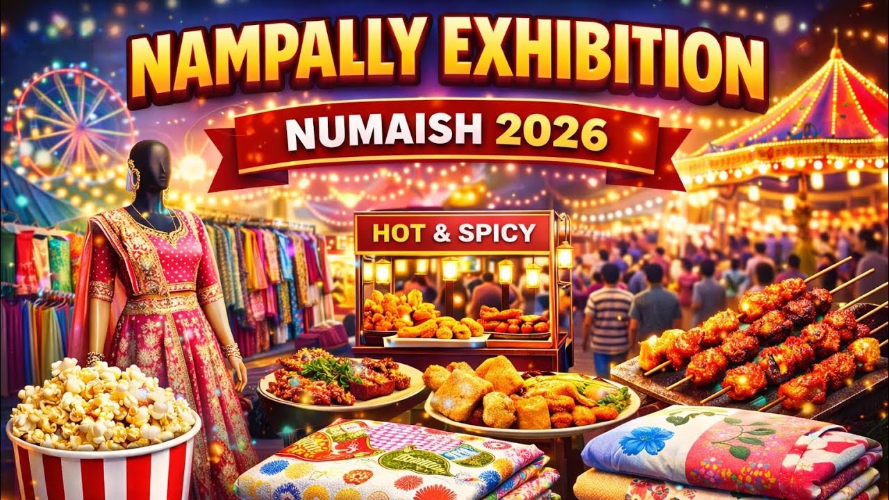 Nampally Exhibition in 2026 |  #Nampally Exhibition | Numaish 2026