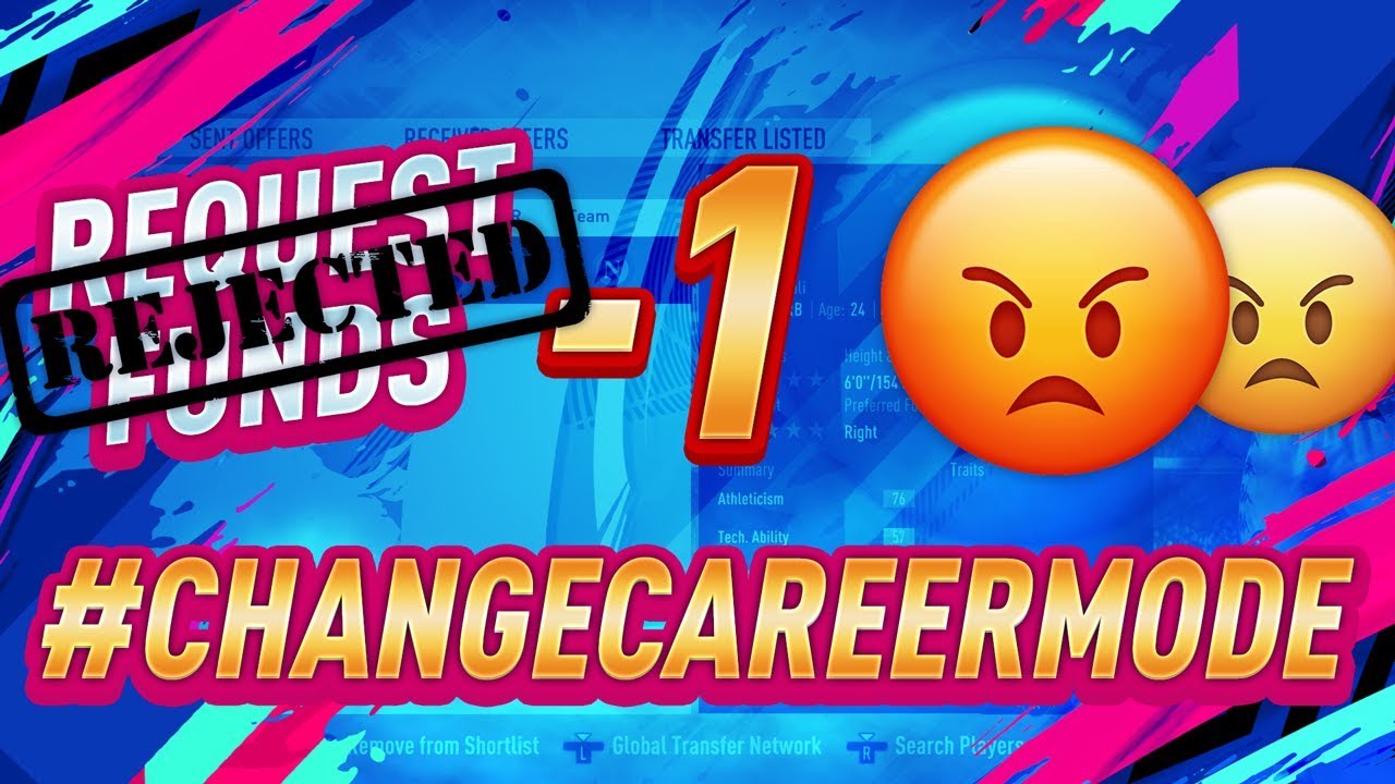 #ChangeCareerMode EA NEED TO LISTEN