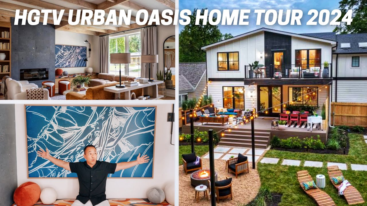 Тур HGTV Urban Oasis 2024 по технологиям и дизайну умных домов!