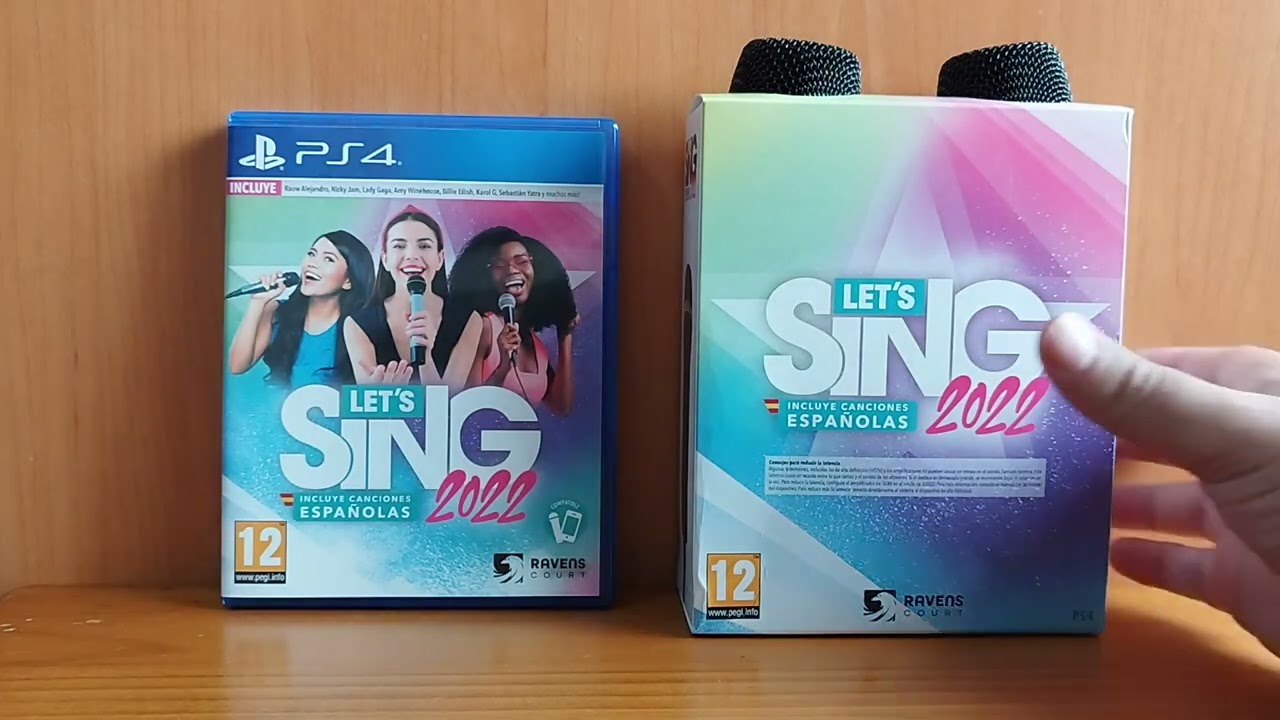 Let's Sing 2022 + 2 micros (Playstation 4)