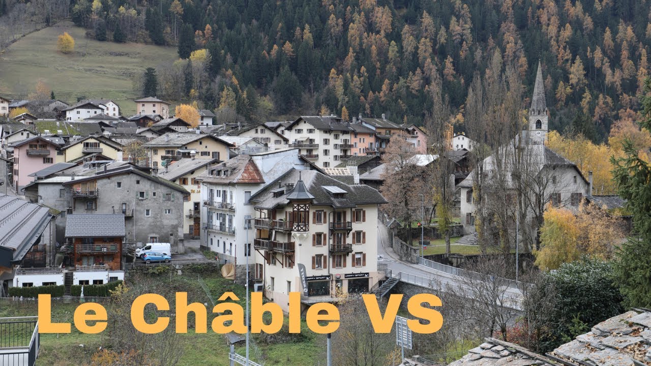Waking in Le Châble | very beautiful village just perfect to tourists and to do Ski #switzerland