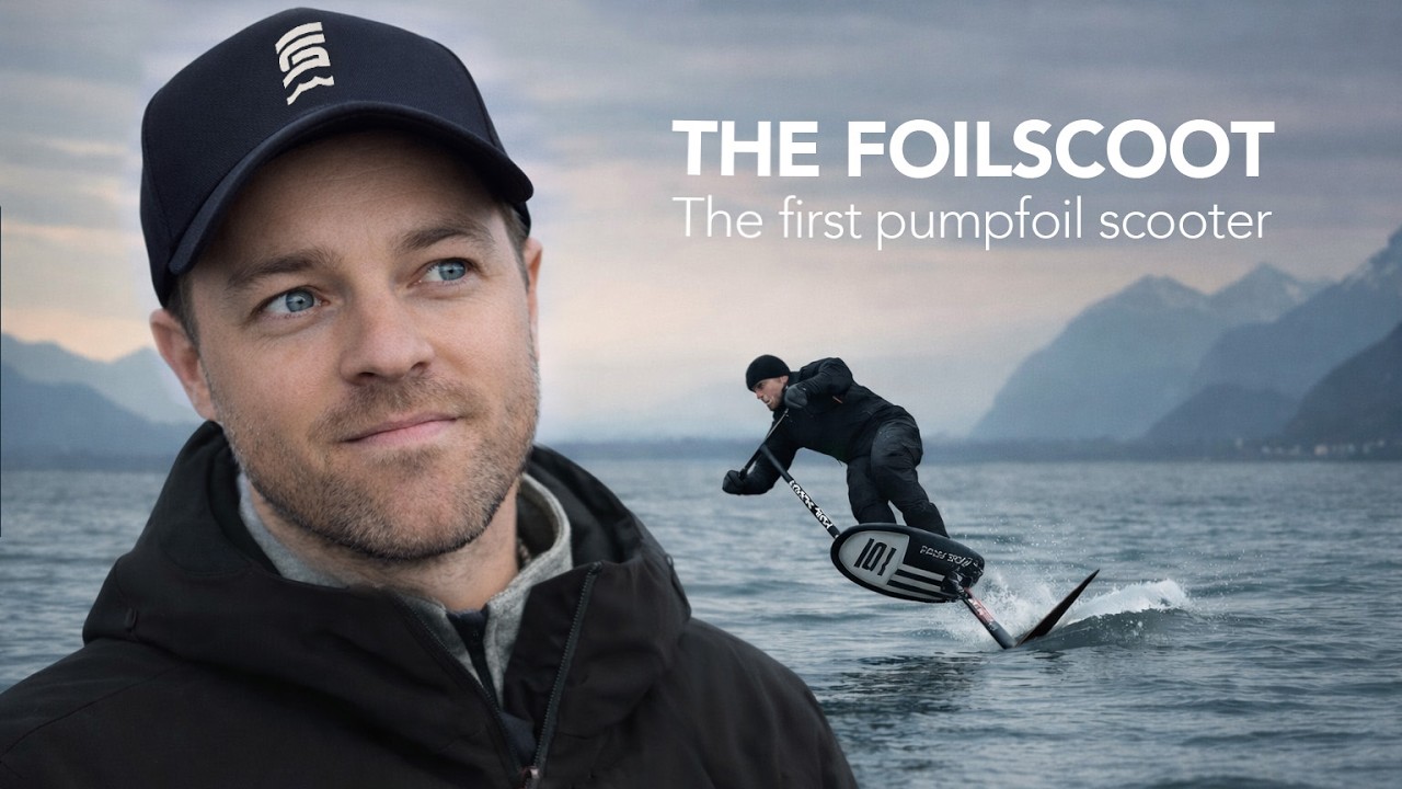 This Changes Pump Foiling Forever (Foilscoot)