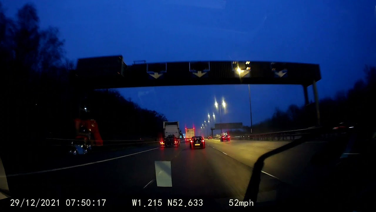 Driving from Leicester to Birmingham