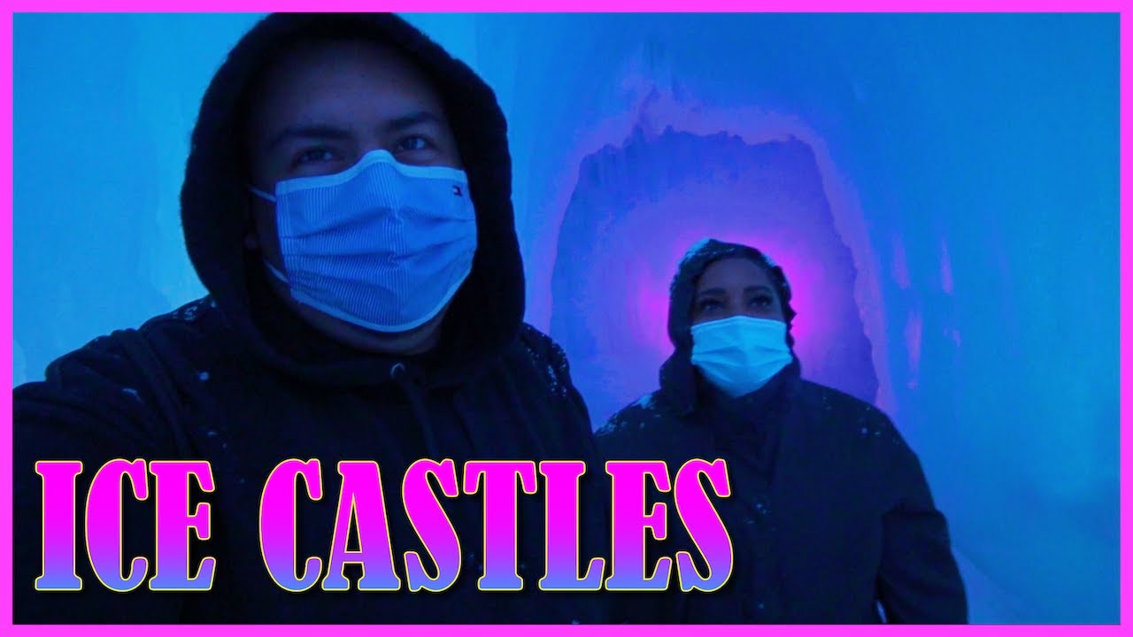 GIRL SLAMS HEAD ON ICE CASTLES in Utah!
