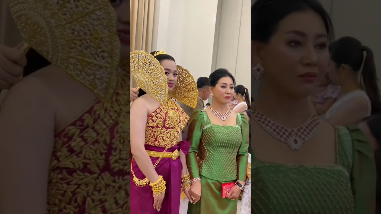 🇰🇭 The Wedding In Khmer Traditional #khmerwedding #wedding #love 🌹🎉🌾🌿