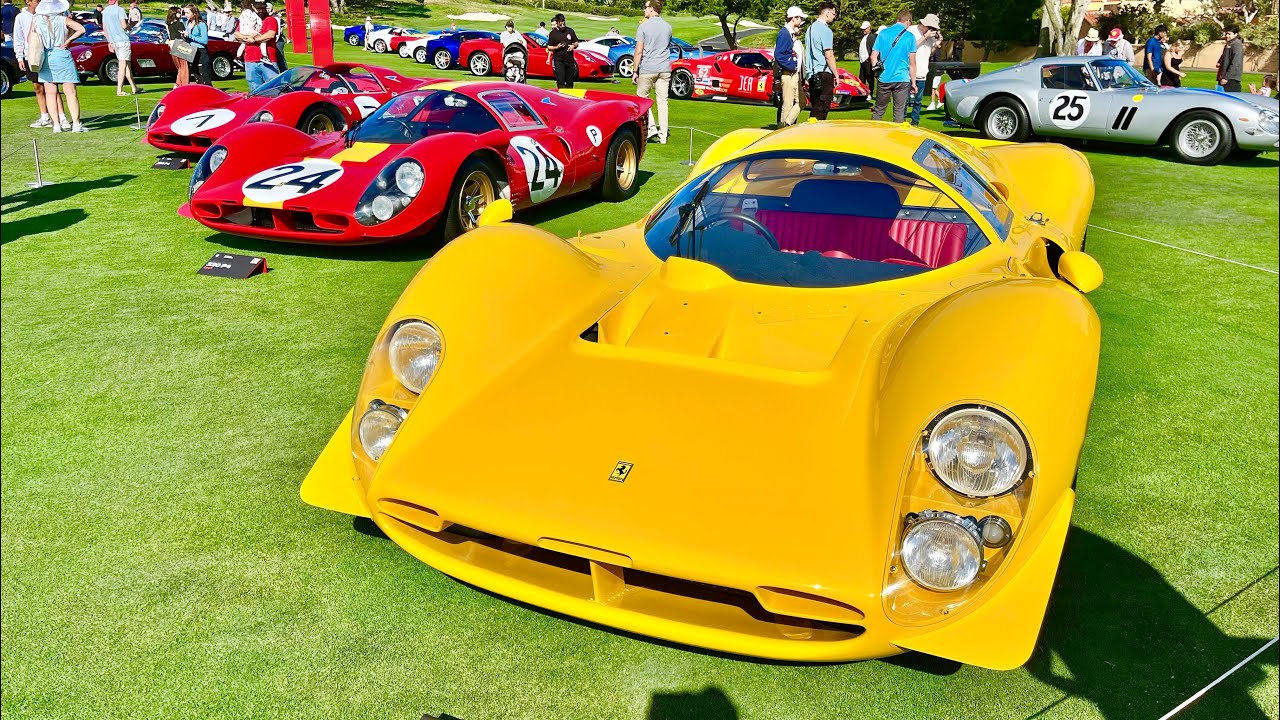 Billion Dollar Ferrari Collection Steals The Show At Car Week!!