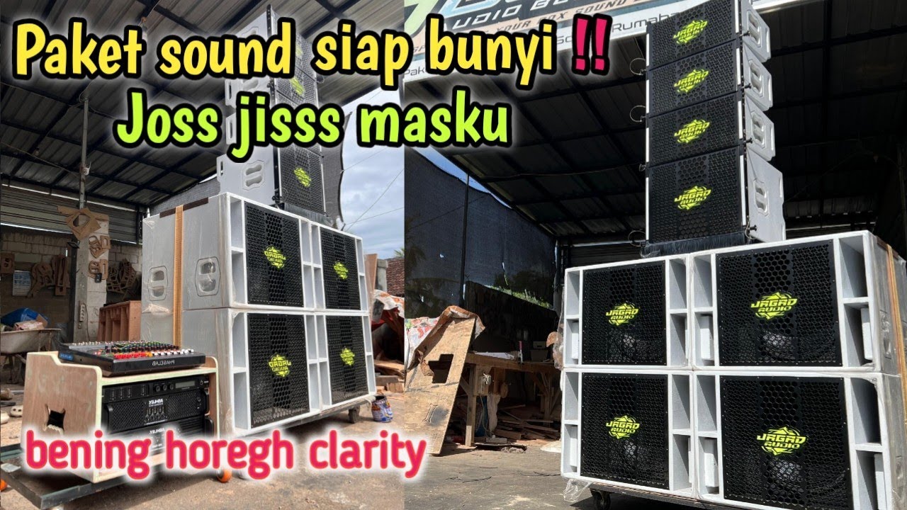 CEK SOUND PAKET SOUND SIAP BUNYI JOSS JISS !!