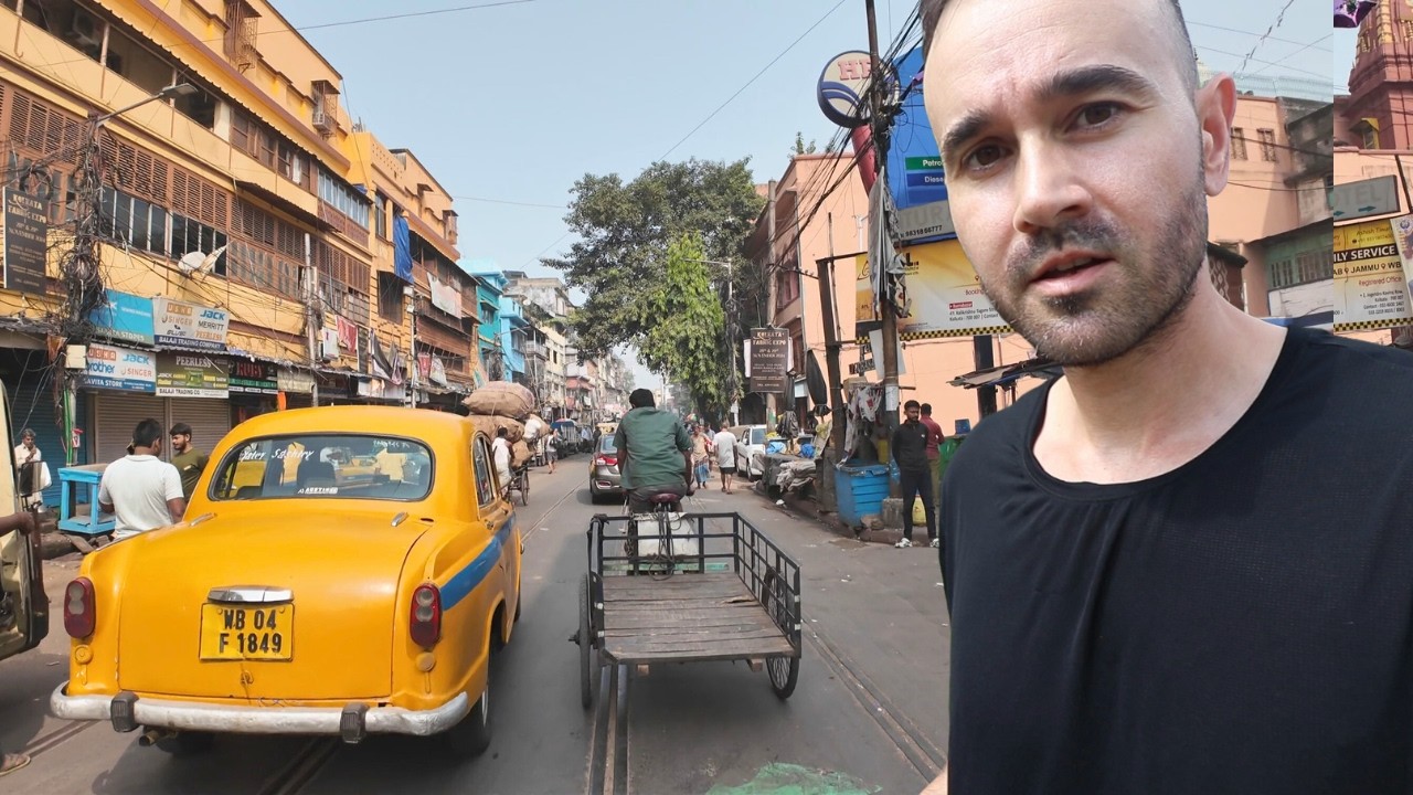 Hindistan'ın En Büyük 7. Şehri Kalküta Mis Kokan Çiçek Pazarı 🇮🇳