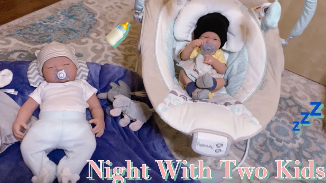 A night with 2 kids | Reborn Roleplay|