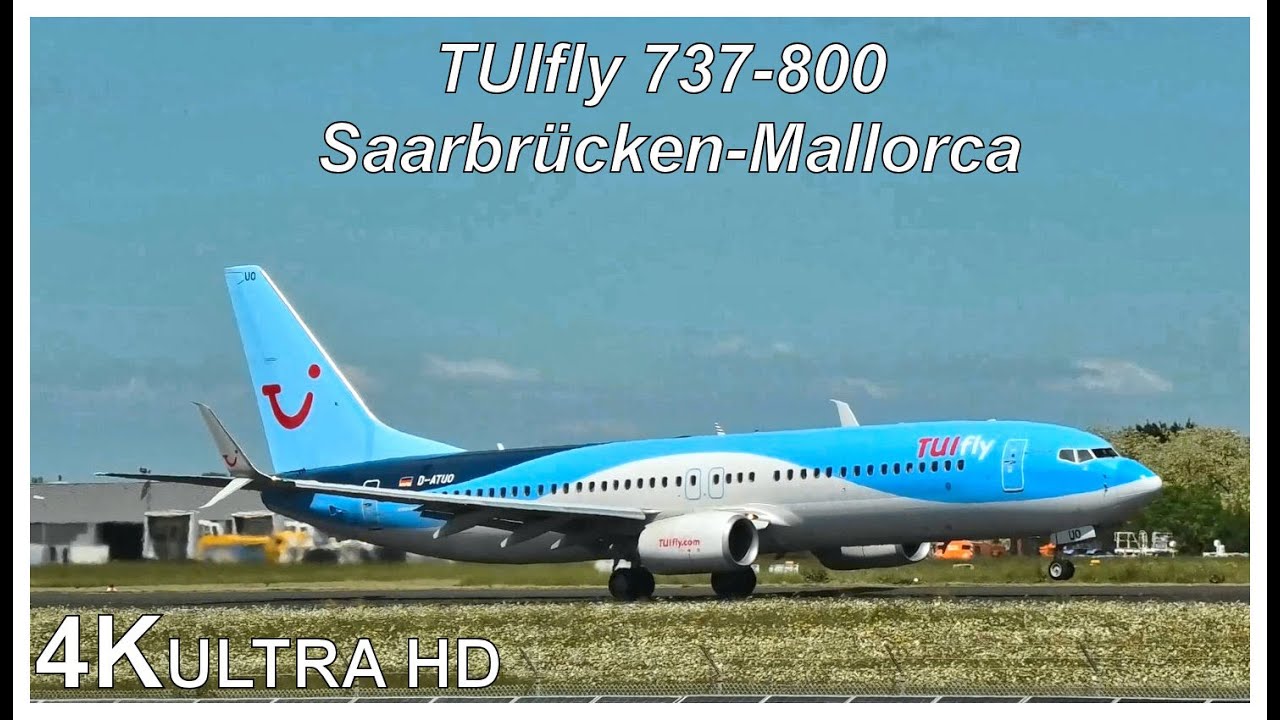 🛫Großes Comeback! TUIfly zurück am Flughafen Saarbrücken – ein emotionaler Moment🛫
