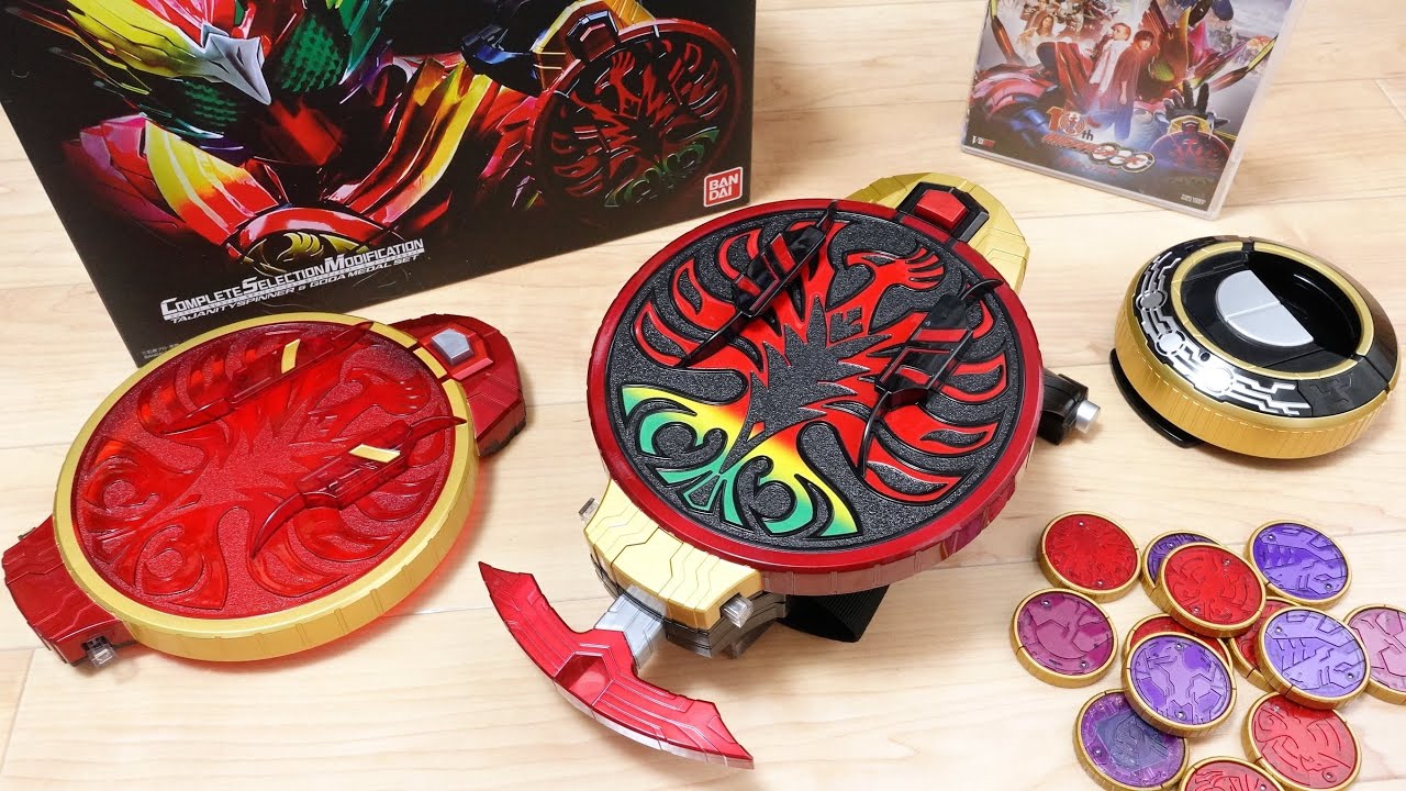 ギガスキャン必殺技がアンク/映司ボイスで鳴る！CSMタジャニティスピナー & タジャスピナーセット レビュー！タジャドルコンボエタニティ 仮面ライダーオーズ 復活のコアメダル