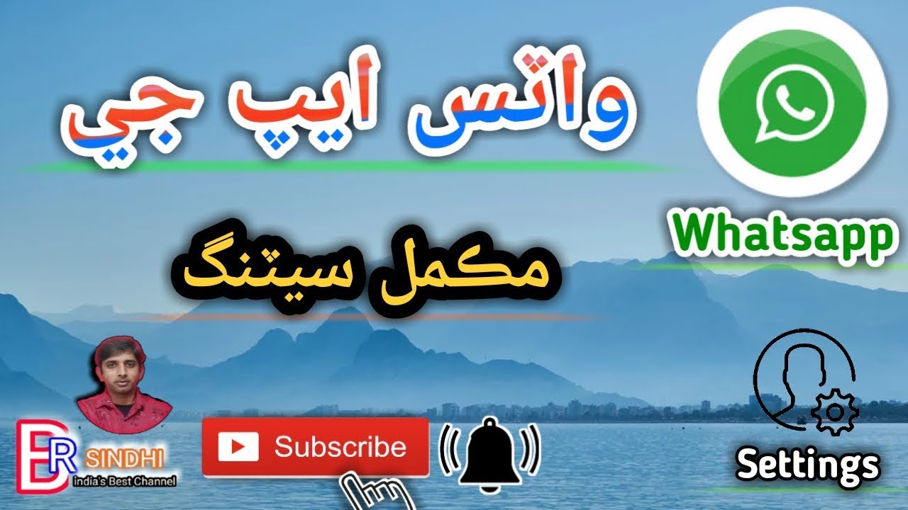 WhatsApp full setting ll Sindhi language ll BR SINDHI ll By Ballam Rai