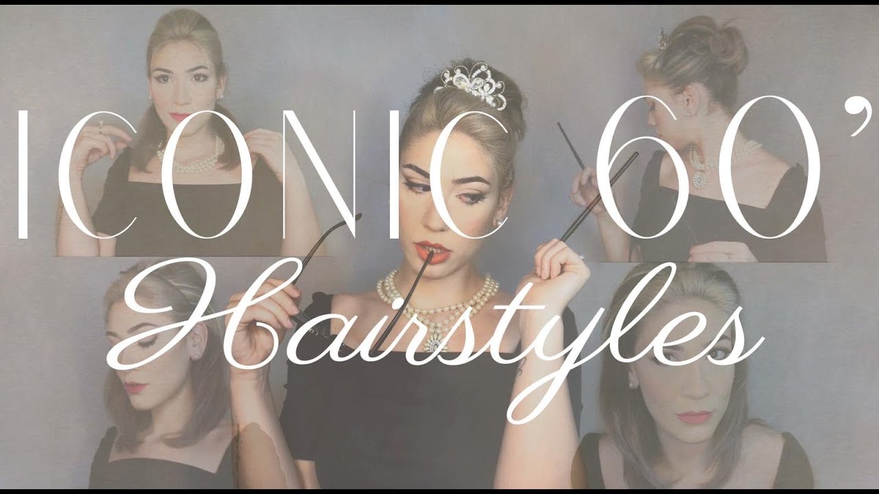 ICONIC Audrey Hepburn 60's Hairstyles | Hair Tutorial