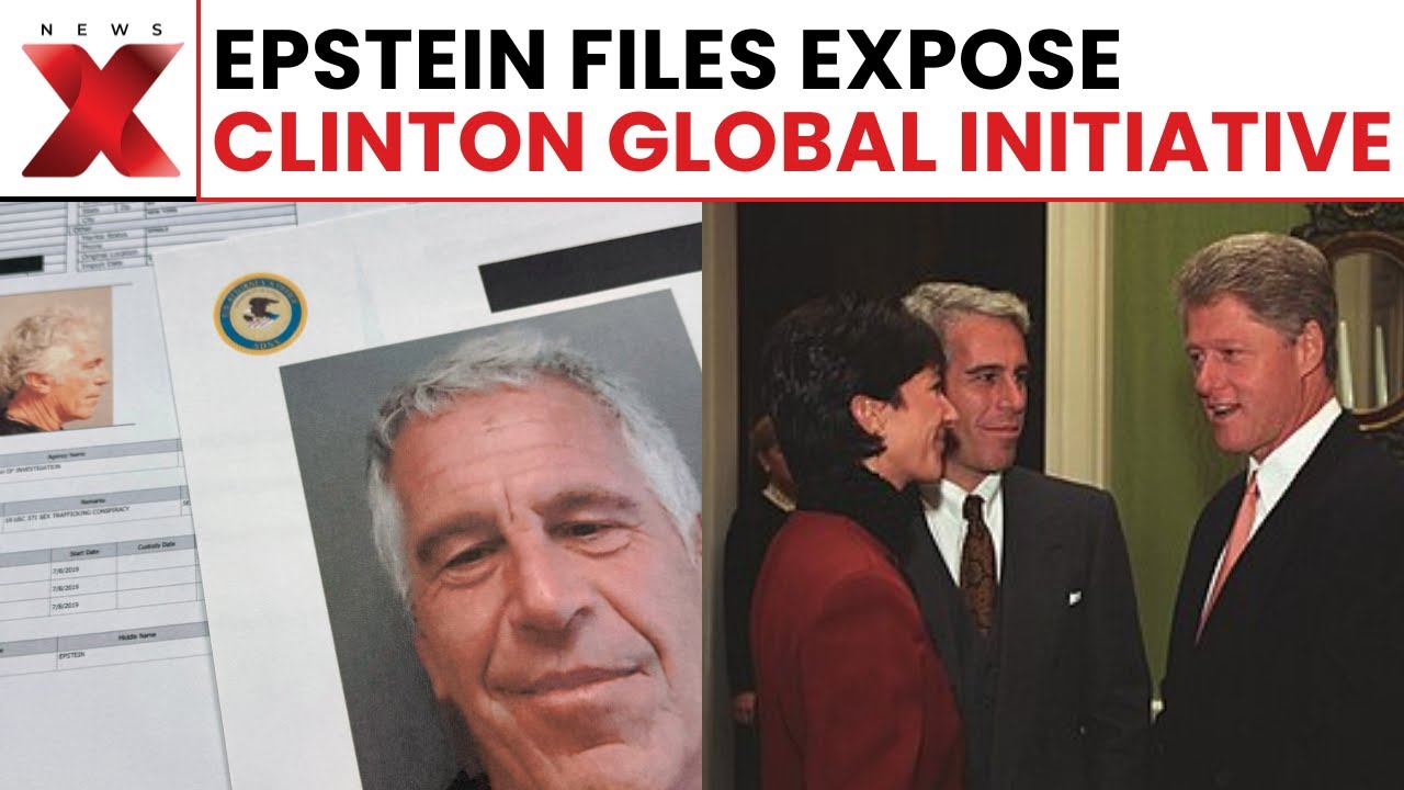 Epstein Files Expose Ghislaine Maxwell&rsquo;s Hidden Role In Clinton Global Initiative | NewsX