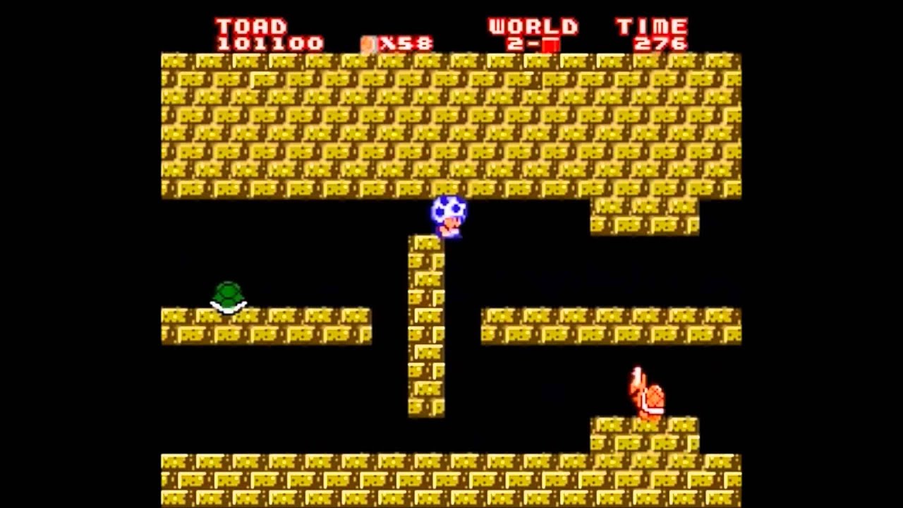 Toad's Treasure Quest (SMB1 Hack) Full Playthrough/Walkthrough