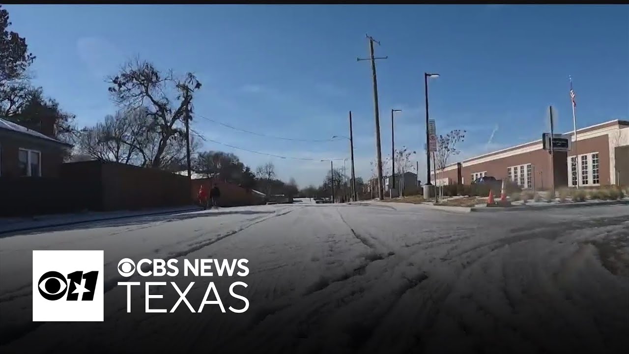Most North Texas school districts closed again Thursday due to icy roads
