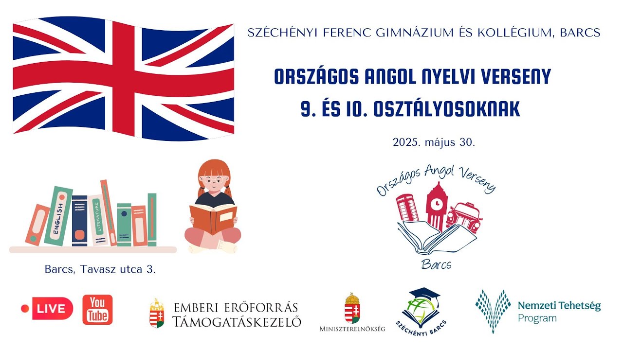 Országos Angol Nyelvi Verseny 2025